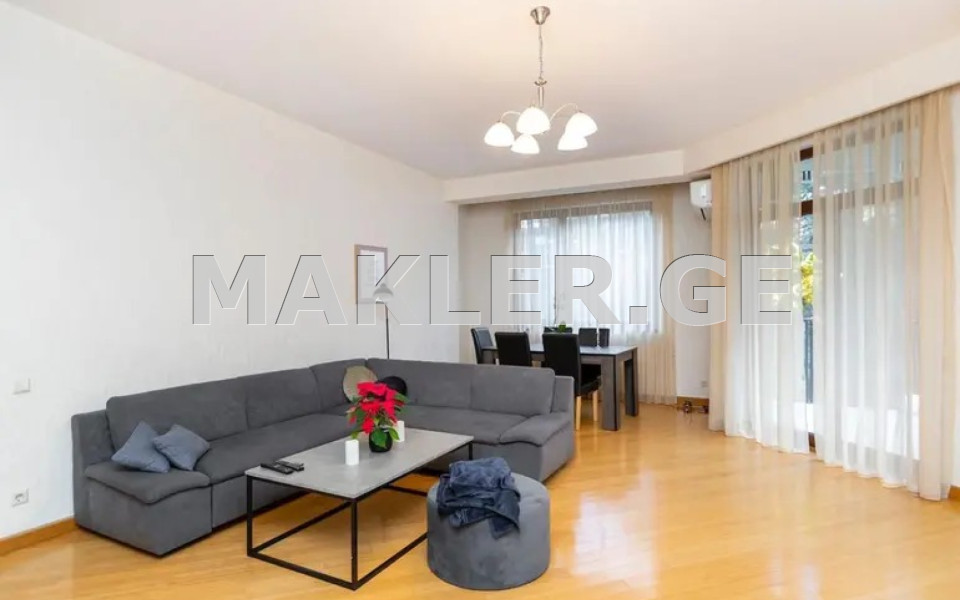  For Rent 4 room  Apartment in Vake dist.  in I. Chavchavadze Ave. 