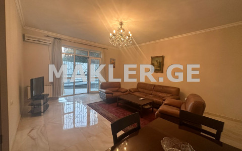  For Rent 3 room  Apartment in Vake dist.  in I. Chavchavadze II blind alley 