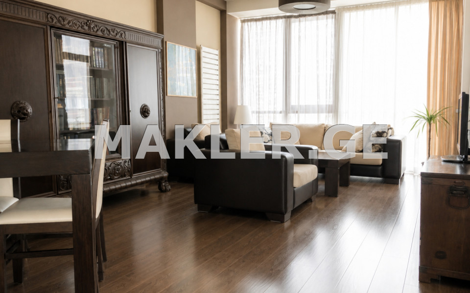  For Sale 4 room  Apartment in Bagebi dist.  in Tskneti highway 