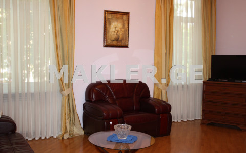  For Rent 3 room  Apartment in Vake dist.  in I. Chavchavadze Ave. 