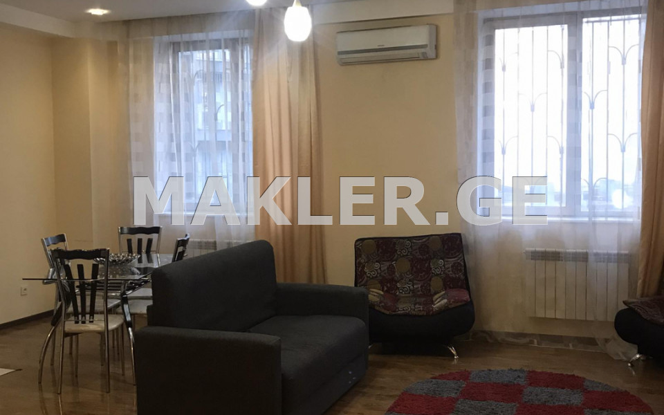  For Rent 4 room  Apartment in Saburtalo dist.  in Al. Kazbegi Ave. 