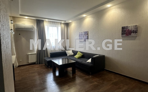  For Rent 2 room  Apartment in Saburtalo dist.  in S. Tsintsadze st. 
