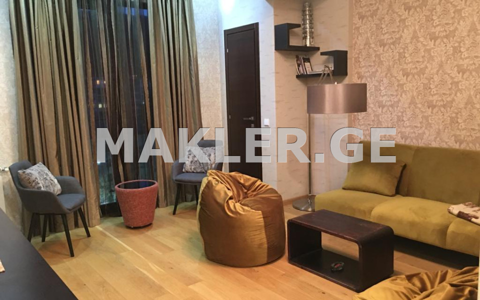  Kiralık 2   Daire in Vake dist.  in I. Chavchavadze Ave. 