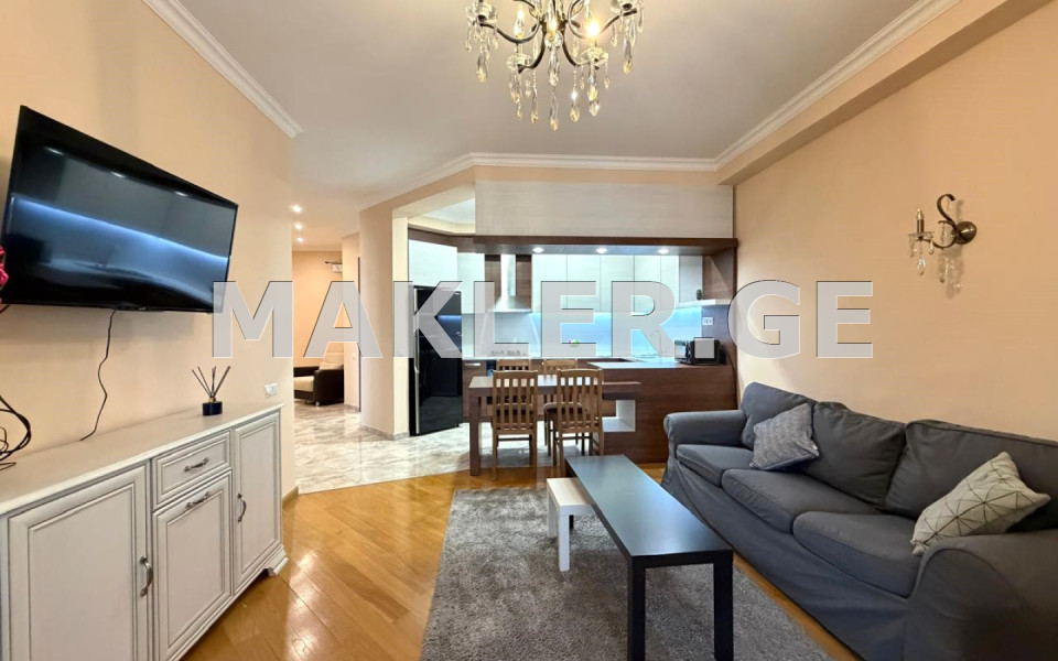  For Rent 3 room  Apartment in Vake dist.  in Kutateladze st. 
