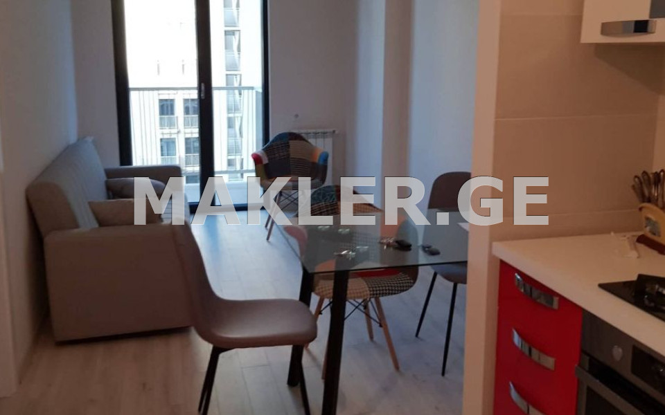  Сдаётся 2 комнатная  Квартира в Сабуртало  на ул. Картозиа 