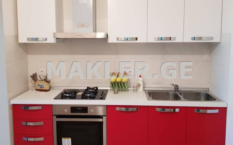  Сдаётся 2 комнатная  Квартира в Сабуртало  на ул. Картозиа 