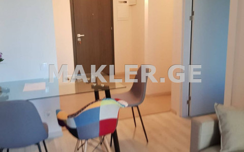  Сдаётся 2 комнатная  Квартира в Сабуртало  на ул. Картозиа 