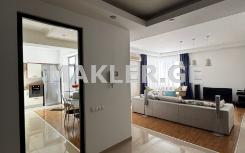  For Rent 5 room  Apartment in Vake dist.  in Paliashvili st. 