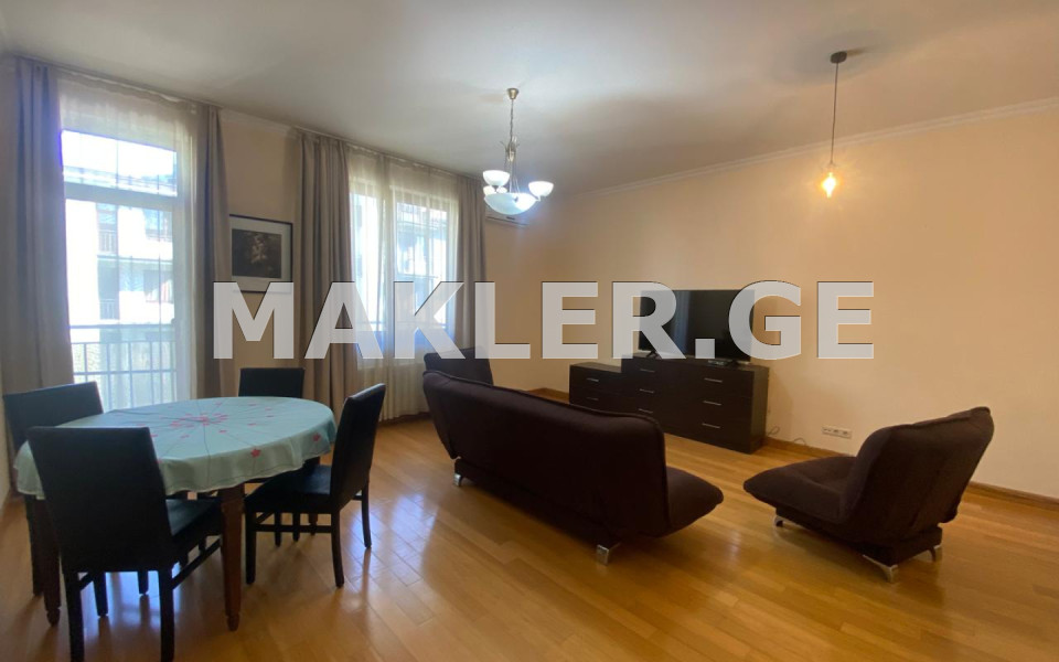  For Rent 3 room  Apartment in Vake dist.  in I. Chavchavadze Ave. 