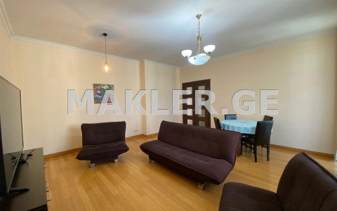  For Rent 3 room  Apartment in Vake dist.  in I. Chavchavadze Ave. 