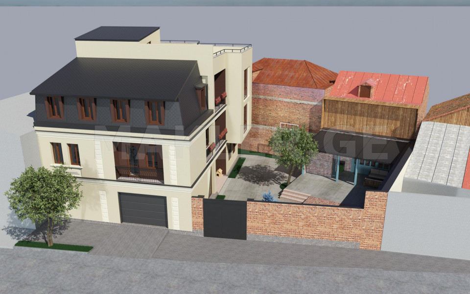  Продается 430 m² площадь Частный дом в Авлабари  на ул. Ниорадзе 