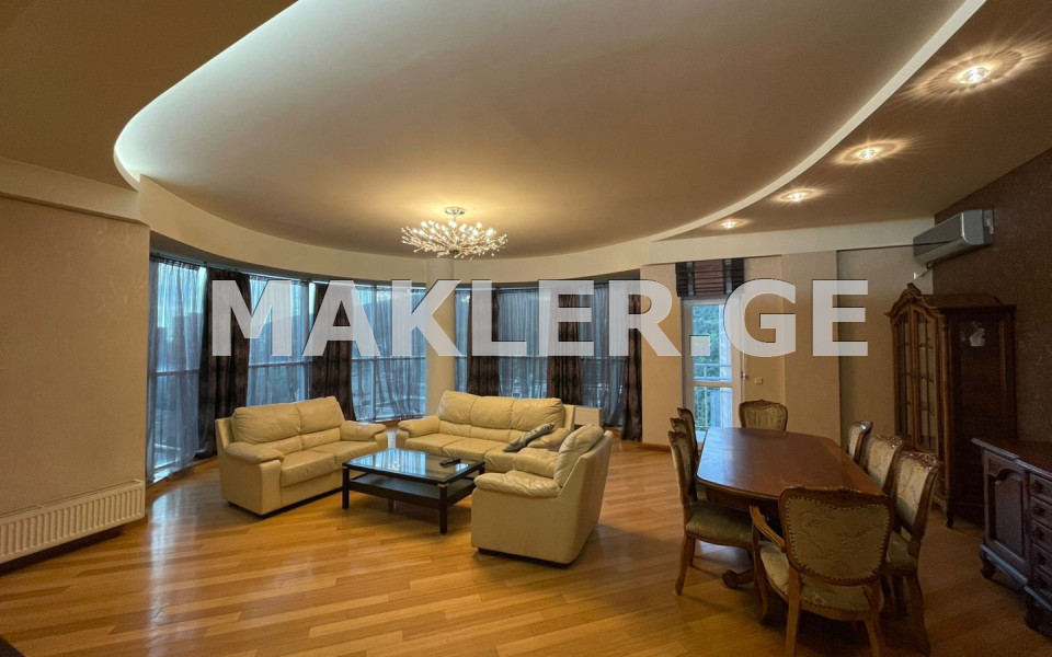 For Rent 5 room  Apartment in Vake dist.  in I. Chavchavadze Ave. 