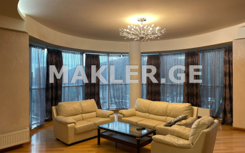  For Rent 5 room  Apartment in Vake dist.  in I. Chavchavadze Ave. 