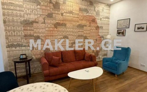  For Rent 3 room  Apartment in Sololaki dist. (Old Tbilisi)  in Machabeli st. 