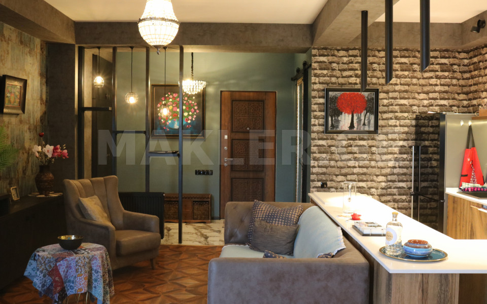  Kiralık 3   Daire in Vake dist.  in N. Djvania st. 