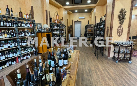  ქირავდება 180 m² ფართობის კომერციული ფართი ვაკეში  თამარაშვილის ქუჩაზე 