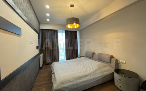  For Rent 3 room  Apartment in Vake dist.  Chabua Amirejibi Highway 