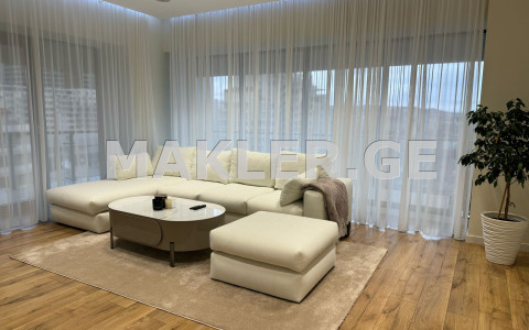  For Rent 3 room  Apartment in Vake dist.  in I. Chavchavadze Ave. 