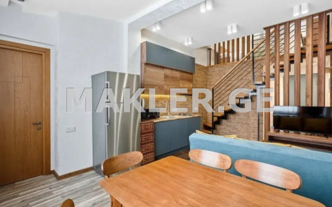  For Rent 3 room  Apartment in Saburtalo dist.  in M.Aleksidze st. 