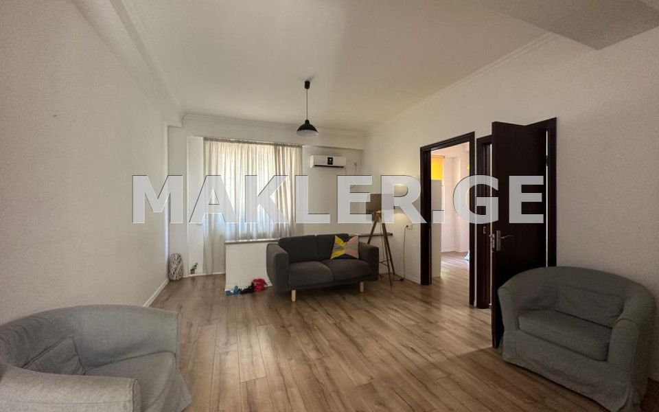  For Rent 4 room  Apartment in Vake dist.  in Kavsadze st. 