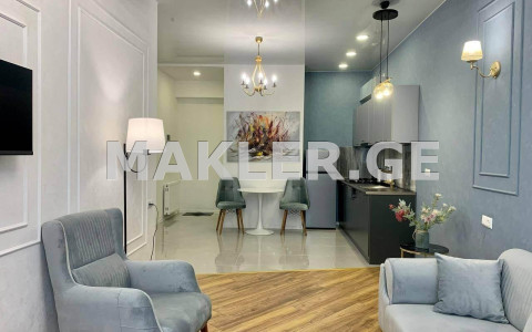  Сдаётся 2 комнатная  Квартира в Сабуртало  на ул. Ана Политковская 