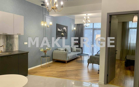  Сдаётся 2 комнатная  Квартира в Сабуртало  на ул. Ана Политковская 