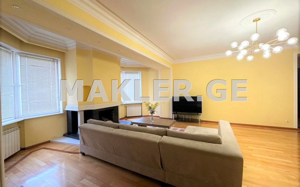  For Rent 4 room  Apartment in Vake dist.  in I. Chavchavadze Ave. 
