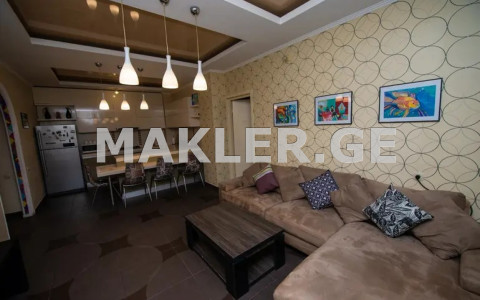  For Rent 3 room  Apartment in Saburtalo dist.  in Vazha-pshavela avenue 