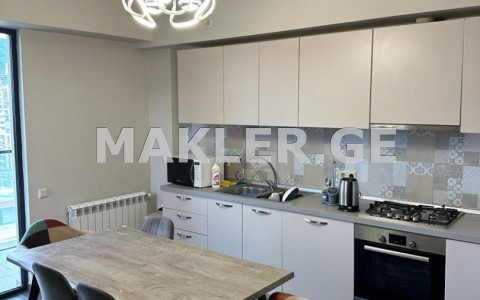  For Rent 4 room  Apartment in Saburtalo dist.  in Al. Kazbegi Ave. 