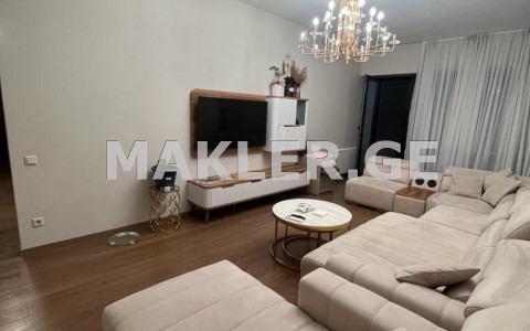  For Rent 4 room  Apartment in Saburtalo dist.  in Al. Kazbegi Ave. 