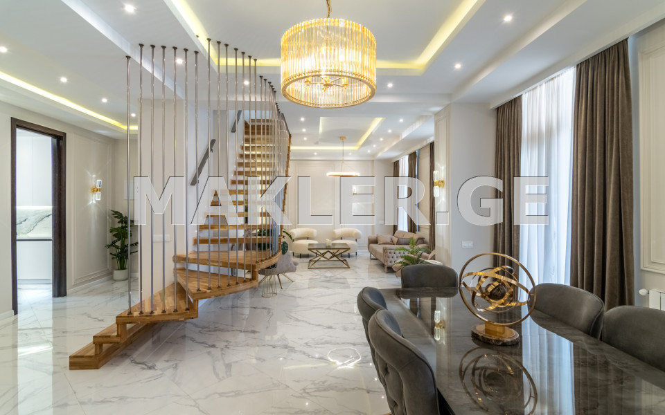  For Rent 5 room  Apartment in Vake dist.  in  Shatberashvili st. 
