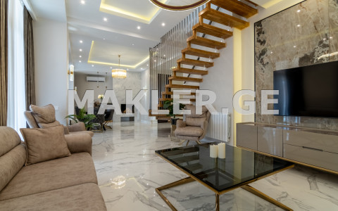  For Rent 5 room  Apartment in Vake dist.  in  Shatberashvili st. 