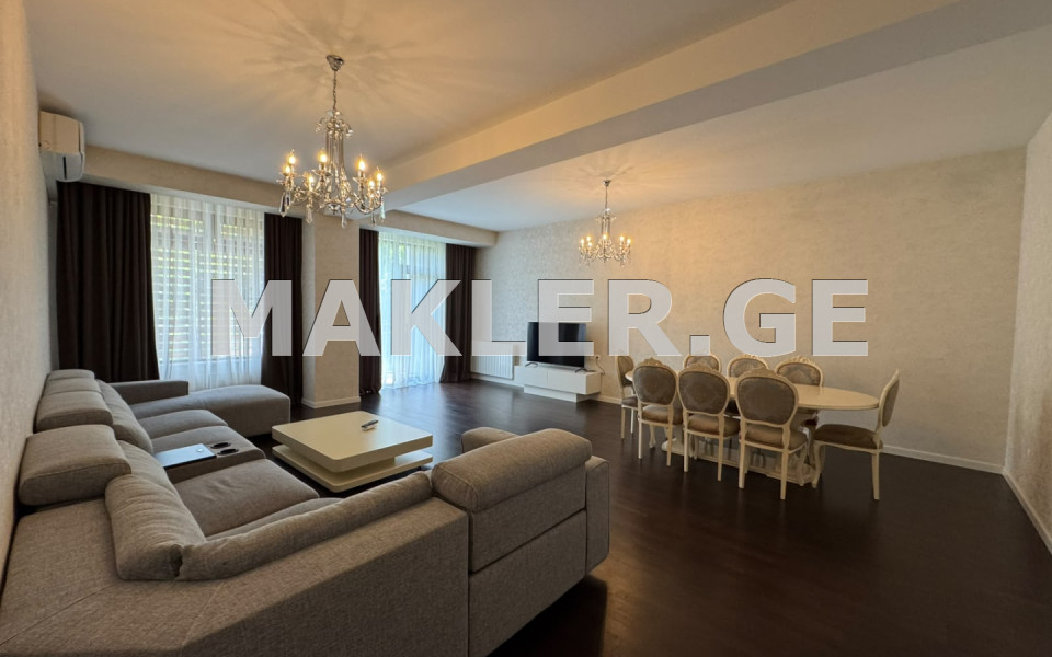  For Rent 4 room  Apartment in Vake dist.  on Ir. Abashidze st. 