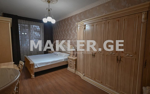 For Rent 4 room  Apartment in Saburtalo dist.  in Al. Kazbegi Ave. 