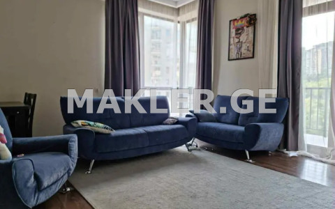  ქირავდება 2 ოთახიანი  ბინა საბურთალოზე  მამია გურიელის ქუჩაზე 