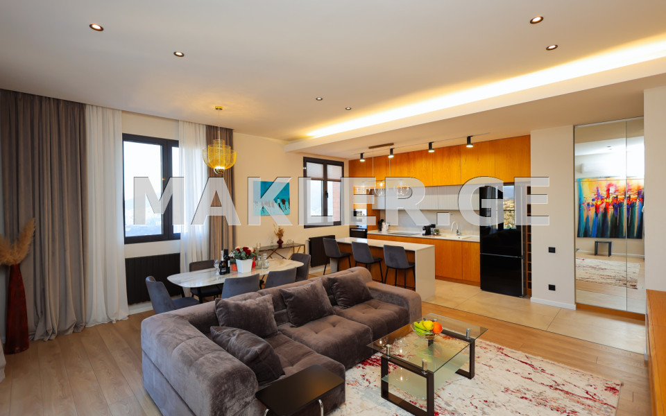  For Sale For Rent 3 room  Apartment in Saburtalo dist.  in M.Asatiani st. 