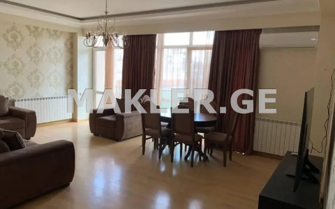  Сдаётся 3 комнатная  Квартира в Сабуртало  на ул. Кавтарадзе 