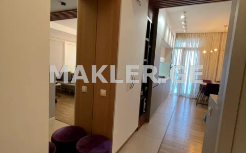  Сдаётся 2 комнатная  Квартира в Ваке  на ул. Мцкета 