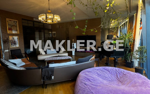  For Rent 3 room  Apartment in Saburtalo dist.  in M.Aleksidze st. 