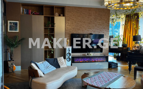  For Rent 3 room  Apartment in Saburtalo dist.  in M.Aleksidze st. 