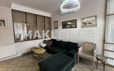  For Rent 3 room  Apartment in Vake dist.  in N. Djvania st. 
