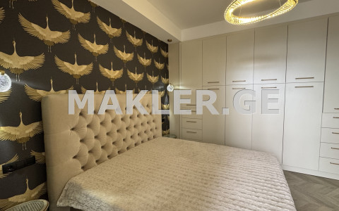  For Rent 3 room  Apartment in Vake dist.  in N. Djvania st. 