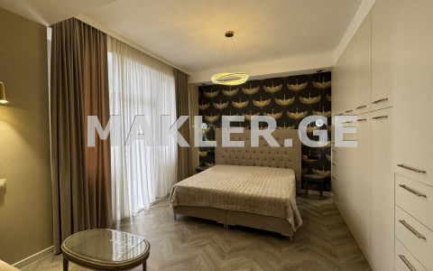  For Rent 3 room  Apartment in Vake dist.  in N. Djvania st. 