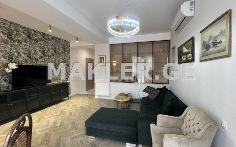  For Rent 3 room  Apartment in Vake dist.  in N. Djvania st. 