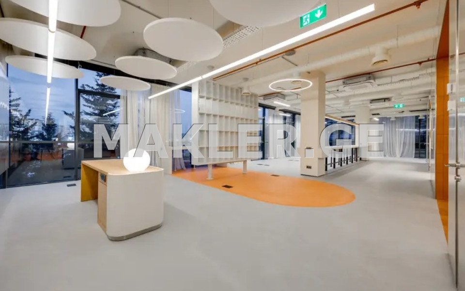  ქირავდება მშენებარე ოფისი ვაკეში  ზურაბ ავალიშვილის ქუჩაზე 