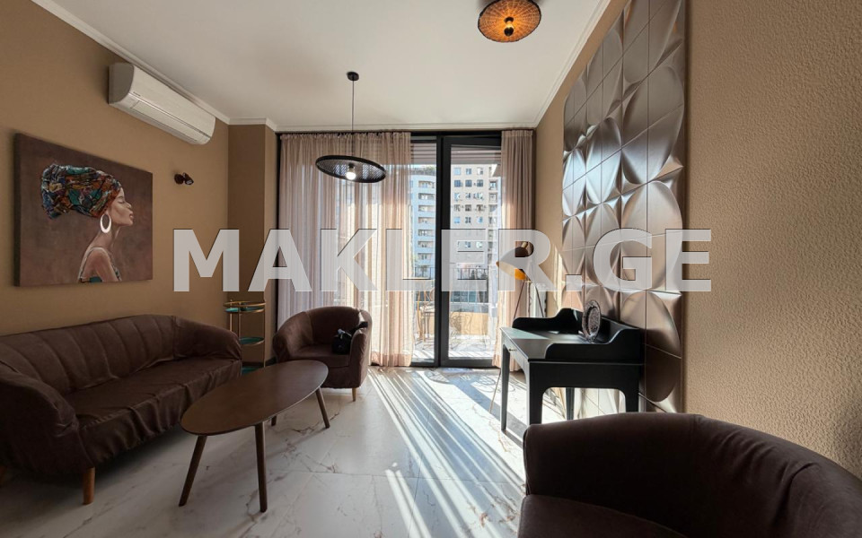  Kiralık 2   Daire in Vake dist.  in I. Chavchavadze Ave. 