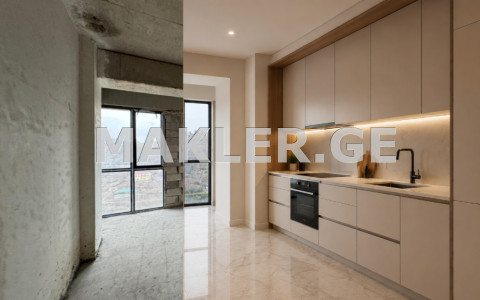  For Sale Under construction Apartment in Vake dist.  in Kipshidze st. 