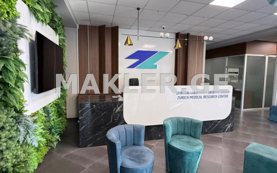  Kiralık 200 m²  İşyeri in Saburtalo dist.  Bidzina Kvernadze Street 
