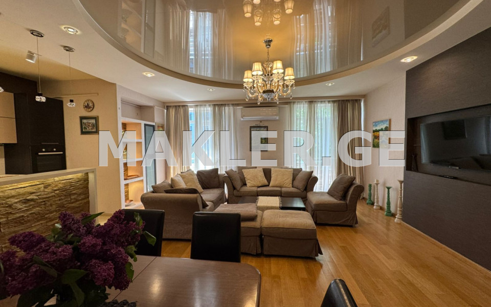  For Rent 4 room  Apartment in Vake dist.  on Ir. Abashidze st. 