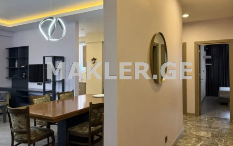  For Rent 3 room  Apartment in Vake dist.  in N. Djvania st. 